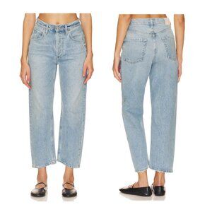 Citizens Of Humanity Dahlia Bow Leg Baby Roll / Barrel Jean Ribbon Wash EUC - 29